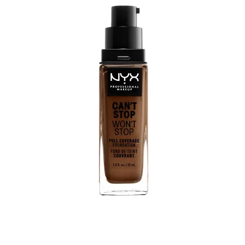 Miniatura 33 de NYX Professional Makeup Can't Stop Won't Stop - Cepillo para base de maquillaje Negro