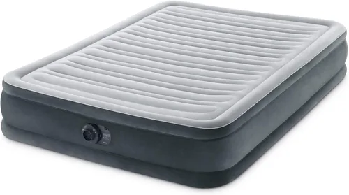 Miniatura 11 de Intex Colchón de aire tamaño individual, 45,7 cm de altura, bomba incorporada, Dura-Beam Deluxe Comfort-Plush - Cama hinchable portátil