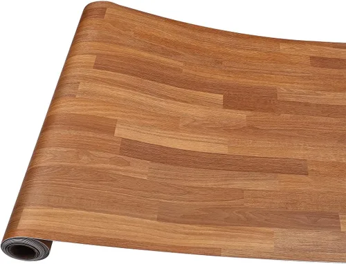 Miniatura 3 de Papel de contacto autoadhesivo de madera con bloque de carnicero para encimeras de cocina, armarios, puerta, mesa, escritorio, muebles, papel tapiz