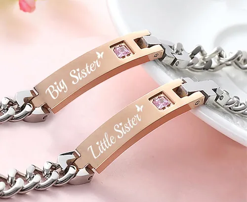 Miniatura 6 de Regalo para enamorado, para él y ella, pulseras grabadas personalizadas para parejas, para mujeres y hombres, juego a juego, regalo de aniversario