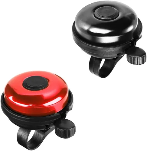 Miniatura 50 de Accmor Campana de Bicicleta Clásica, Campana de Bicicleta de Aluminio, Campana de Bicicleta de Sonido Fuerte Nítido y Claro para Adultos y Niños