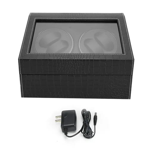 Miniatura 2 de Automatic Watch Winder Men Watch Display Storage Box Home Storage Box Shop Men Watches Watch, Rotating Automatic Watch Box Cosmetic Display