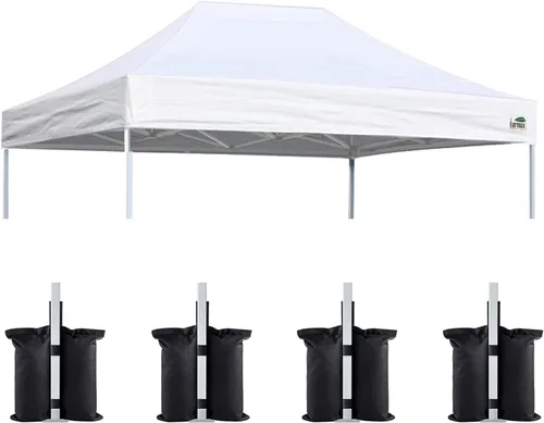 Miniatura 48 de Eurmax USA toldo desplegable de repuesto, cubierta superior para tienda de campaña, armado instantáneo, solo la cubierta superior, 4 bolsas