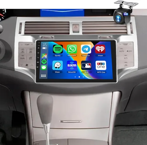 8Core4+64G Estéreo de coche para Toyota Avalon 2006-2010 Wireless CarPlay/Android Auto Android Radio con Qualcomm 9 pulgadas IPS pantalla táctil,