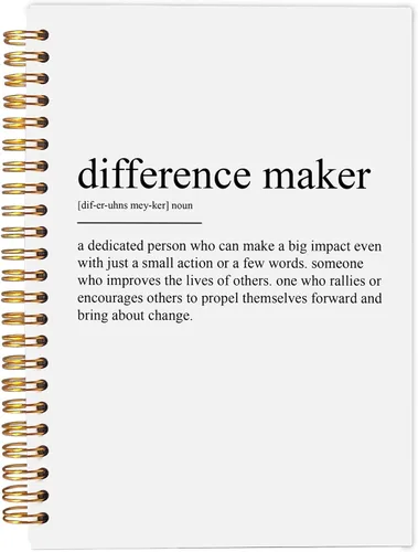 Miniatura 16 de Strength Cuaderno de Notas Diario Inspirador, Regalos Inspiradores y Motivacionales para Mujeres y Hombres, Cuaderno Diario Espiral Inspirador 14x21