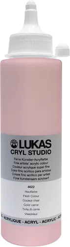 Miniatura 50 de Lukas CRYL Studio Artist - Pintura acrílica para artistas, Alizarín Carmesí, botella de 250 ml - Pinturas acrílicas de alto pigmento para pintar