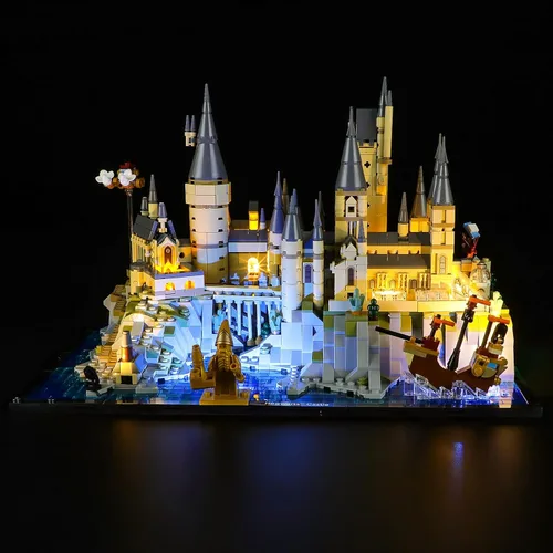 Miniatura 9 de Kit de luz LED Geament compatible con Lego Castillo de Hogwarts - Juego de iluminación para el modelo de construcción 71043
