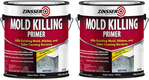 Miniatura 3 de qt Zinsser 276087 - Imprimación matadora de moho a base de agua (paquete de 3)