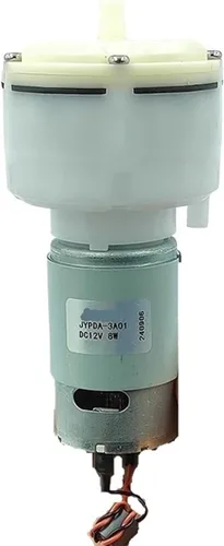 JYPDA-3A01 Mini 555 Bomba de aire DC 12V 8W Micro 2.362 in Diafragma Vacío Presión Negativa Succión DIY Inflador Empaquetador