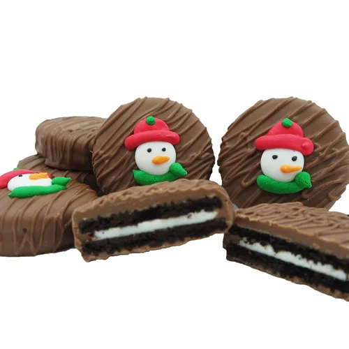 Miniatura 35 de Galletas de la marca Philadelphia Candies cubiertos por ambos lados de chocolate negro y con leche, y crema de cacahuete de la marca Nutter Butter