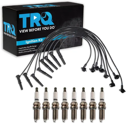 Miniatura 11 de Kit de bujías de chispa TRQ 5 piezas de bujías de iridio Compatible con Acura Integra 1992-2001 1999-2000 Honda Civic 1994-1995 Civic del Sol