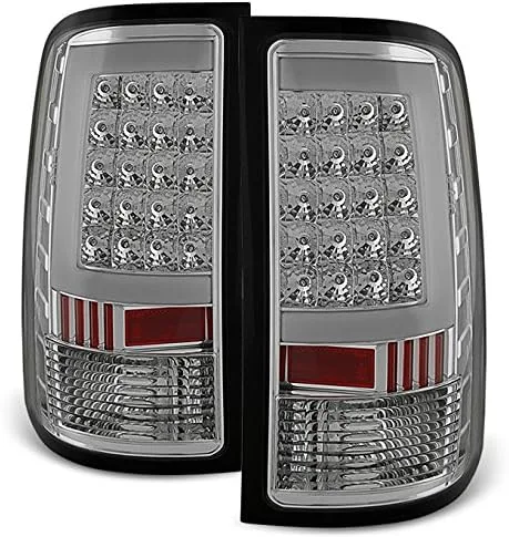 Miniatura 8 de AKKON - Para 07-14 GMC Sierra 1500 2500 3500HD, camioneta, carcasa negra, lente ahumada, luz de freno LED de forma C Negro humo