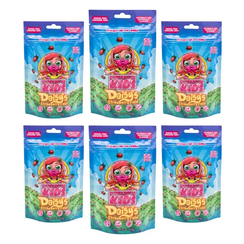 Miniatura 16 de Bubblegum Kids Hannah's Frozen Banana - Goma de mascar sin azúcar Relleno de calcetines, dulces navideños, recuerdos de fiesta, goma de mascar sin