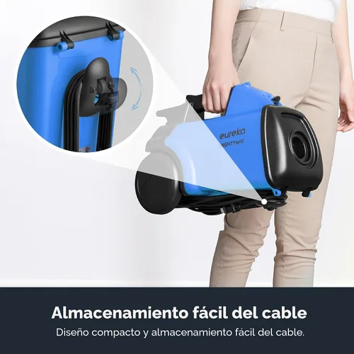 Miniatura 5 de Eureka Aspiradora de recipiente con bolsa, 3670H con 2 bolsas, 3670h-azul