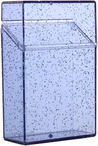Caja de almacenamiento de fotos transparente de 3 pulgadas, postales de ídolos de plástico de 3 pulgadas, soporte para tarjetas para fotos,