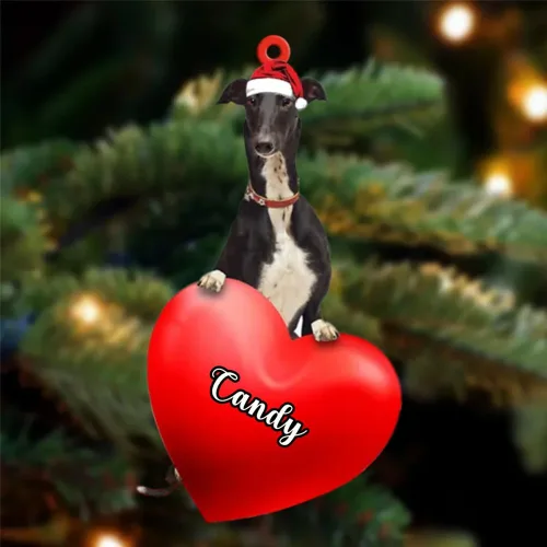 Miniatura 91 de Adornos de Navidad personalizados para perros, nombre personalizado, adorno de Malamute de Alaska, adornos acrílicos, regalos de Navidad, amantes
