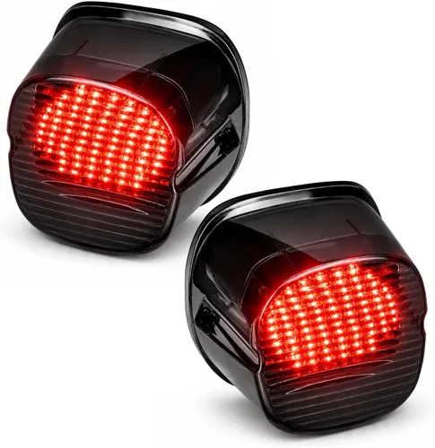 Miniatura 12 de Eagle Lights Luz Trasera Roja Intermitente LED de Mejora para Harley Davidson Sportster/Softail/Touring/Dyna