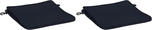 Miniatura 10 de Arden Selections ProFoam Performance Outdoor Seat Cushion 20 x 20, Onyx Black Cabana Stripe (Pack of 4)