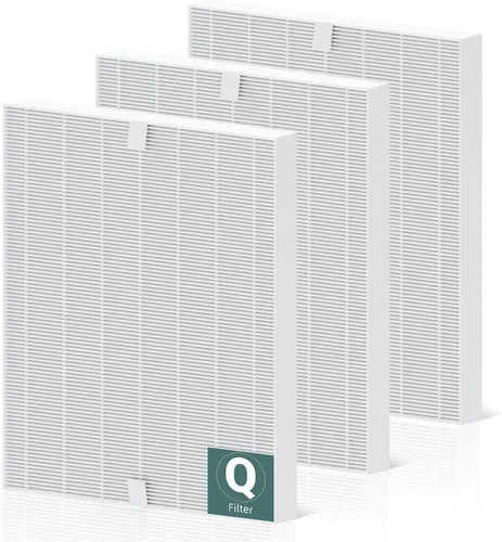Paquete de 3 filtros de repuesto HEPA 5510 5520 Q para purificador de aire WINIX 5510 5520 PlasmaWave, filtro HEPA verdadero de grado H13, reemplaza