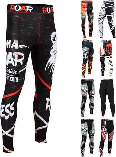 Miniatura 59 de Roar MMA - Pantalones de compresión para entrenamiento de gimnasio