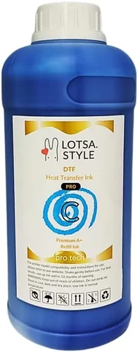 Miniatura 8 de LOTSA. STYLE Premium PRO DTF - Recambio de tinta para impresoras de inyección de tinta, impresión de película de transferencia de calor, edición