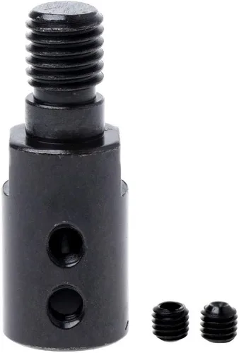 Herramienta de corte de adaptador de conector de mandril de eje M10 de vástago de 0.197 in/0.315 in/0.394 in/0.472 in