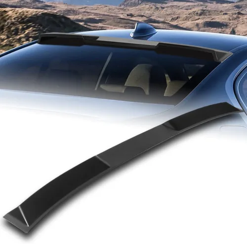Q1-TECH - Alerón de techo para ventana trasera compatible con BMW Serie 5 G30 F90 520i 530e 530i M5 M550i 540i 550i Sedán solamente, Alerón de
