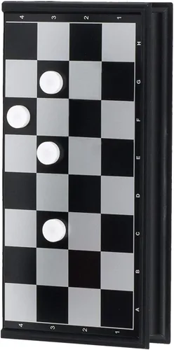 Miniatura 4 de Juego de damas magnéticas tamaño pequeño juego juego juego