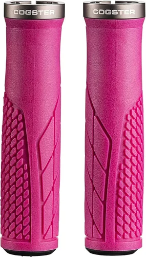 Miniatura 11 de Elega - Empuñaduras de bloqueo para manillar de bicicleta, empuñaduras de goma ligeras para XC, MTB, BMX