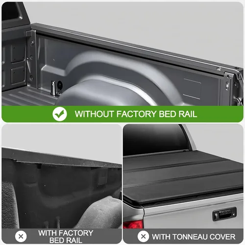 Miniatura 6 de Estante para cama de camioneta de tamaño completo, estante de carga de acero de 22.5 pulgadas con ancho ajustable, carga dinámica de 500LB, se