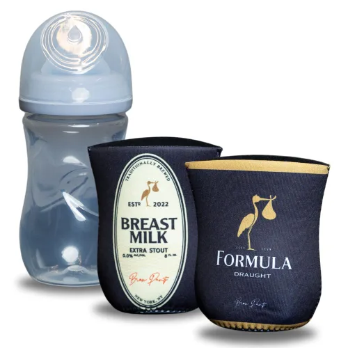 Miniatura 11 de Fundas temáticas de cerveza americana para biberones de bebé - Regalo divertido para nuevos padres y fiestas de bebé