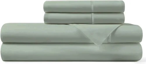 Miniatura 9 de Pizuna 100% Cotton Duvet Cover Set Twin Size - Percale Weave Long Staple Combed Cotton Duvet Cover (68" x 86") with 4 Corner Ties & Button Closure