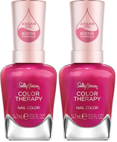 Miniatura 48 de Sally Hansen Tratamiento para uñas Color Therapy™ Base Infundido con aceite de argán Uñas saludables y duraderas, fortalecedoras y nutritivas