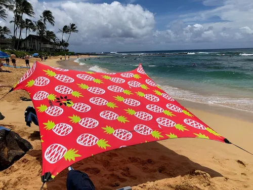 Miniatura 29 de Neso Tienda de Campaña Portátil para Playa Refugio Solar con Anclaje de Arena - Toldo Ligero de Sombra para Playa - Fácil Instalación para Salidas