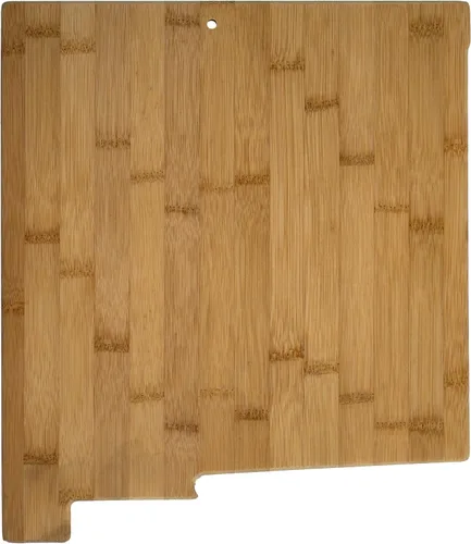 Miniatura 12 de Tabla para cortar y servir modelo Alabama de Totally Bamboo, de bambú 100%, para cocina y entretenimiento, Alabama, Marrón
