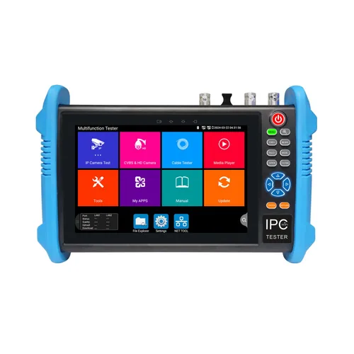 ETEKJOY IPC-9800ADHS-Pro CCTV IP y prueba de cámara analógica 7 pulgadas IPS pantalla táctil Monitor CVBS probador con