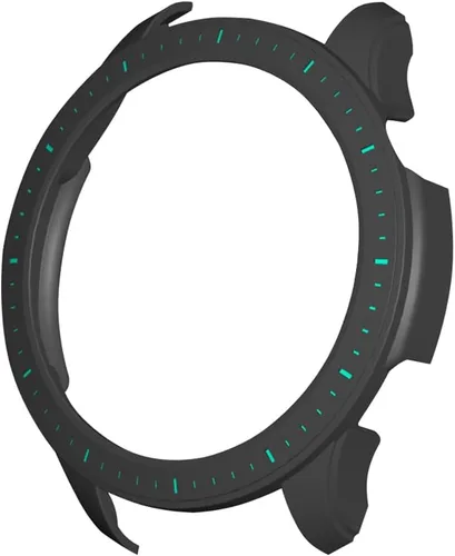Miniatura 4 de Funda protectora para Amazfit GTR 4, a prueba de golpes, duradera, de policarbonato duro, accesorios para Amazfit GTR 4 Smartwatch (negro y azul)