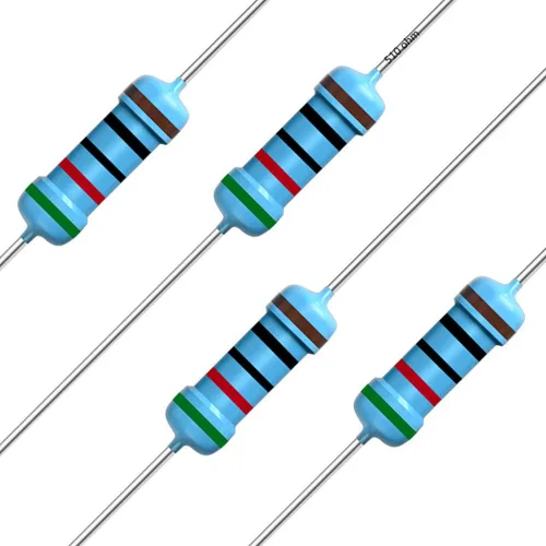 Miniatura 142 de California JOS 100 unidades de resistencia de 0.12 ohmios 1/4w (0.25 W) Resistencia fija de película metálica de tolerancia ±1%, más de 189 valores