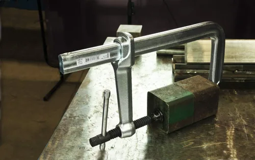 Miniatura 3 de BESSEY STB-12, 12 In., 4880 Fuerza de sujeción nominal, Abrazadera de acero, almohadilla estándar