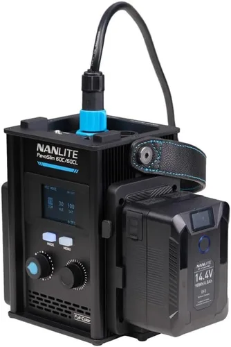 Miniatura 6 de Nanlite Panel LED PavoSlim 60CL 2X.5 RGBWW con caja de luz y caja de huevos incluidos, LumenRadio