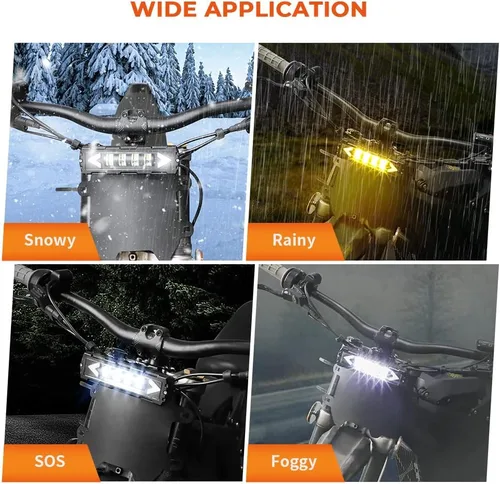 Miniatura 6 de Kit de faros LED mejorados para Surron Segway X260 X160 S160 Talaria, luces de circulación diurna y nocturna, multimodelo, fácil de enchufar y usar