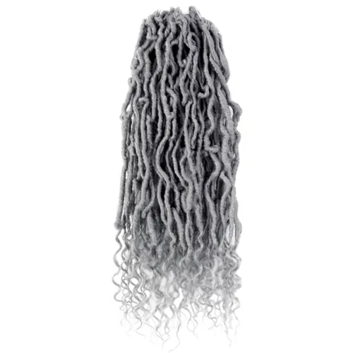 Miniatura 23 de BOHOBABE Rastas Falsas de Cabello de Ganchillo de 30 Pulgadas, Rastas Suaves Boho de Ganchillo con Puntas Rizadas, Rastas Largas de Diosa Bohemia