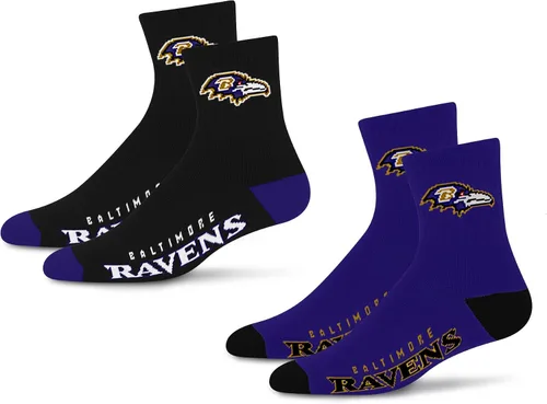 Miniatura 7 de For Bare Feet Calcetines quarter NFL unisex para adultos