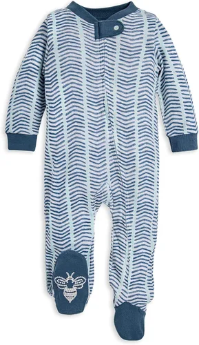 Miniatura 92 de Burt's Bees Baby - Pijama de una pieza para bebé, mameluco para dormir y jugar, algodón 100% orgánico, cremallera frontal
