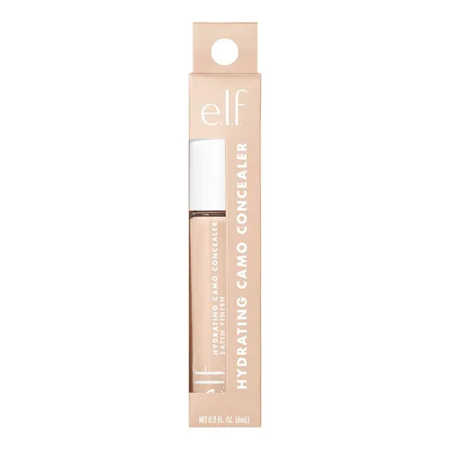Miniatura 6 de e.l.f. Corrector de camuflaje hidratante, cubre imperfecciones y ojeras, cobertura completa y ofrece un acabado satinado, vegano y libre de Beige