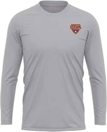 Miniatura 76 de Camisa deportiva de manga larga oficial de la NCAA Collegiate para hombre, con logotipo en el pecho izquierdo, colección Athletic Heather