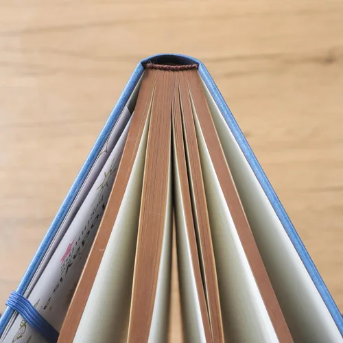 Miniatura 6 de ZXHQ Cuadernos A5 de 360 páginas rayadas con bolígrafo, diarios para mujeres y hombres, diseño de árbol de la vida, bolsillo interior fino con borde