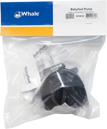 Miniatura 4 de Whale Babyfoot - Bomba manual de agua dulce para cocina, se conecta a una manguera flexible de ½ pulgada, hasta 2.2 GPM máximo caudal GP4618