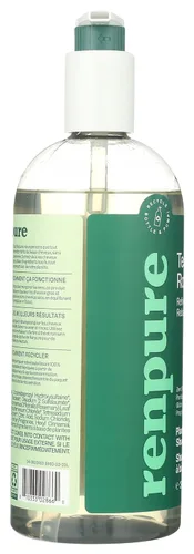Miniatura 4 de Renpure Champú de Árbol de Té y Romero a Base de Plantas para Refrescar y Reequilibrar - Alivia el Cuero Cabelludo Seco - Proporciona Humedad
