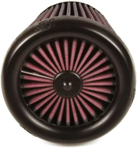 Miniatura 6 de K&N Filtro de aire universal X-Stream con abrazadera: alto rendimiento, Premium, Filtro de repuesto: Diámetro de la brida: 2.4375 pulgadas, Altura